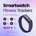 Waterproof Smart Fitness Tracker with Heart Rate & Sleep Monitor