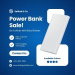 Fast Charging Power Bank 20000mAh with Dual USB Output